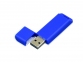 USB 2.0- флешка на 16 Гб с оригинальным двухцветным корпусом, синий/белый - 1
