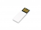 USB 2.0- флешка промо на 16 Гб в виде скрепки, белый - 1