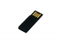 USB 2.0- флешка промо на 16 Гб в виде скрепки, черный - 1