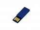 USB 2.0- флешка промо на 16 Гб в виде скрепки, синий - 2