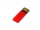 USB 2.0- флешка промо на 16 Гб в виде скрепки, красный - 1