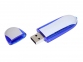 USB 2.0- флешка промо на 16 Гб овальной формы, синий - 1