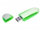 USB 2.0- флешка промо на 16 Гб овальной формы, зеленый - 1