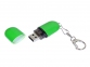 USB 2.0- флешка промо на 16 Гб каплевидной формы, зеленый - 1