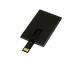 USB 2.0- флешка на 16 Гб в виде пластиковой карты, черный - 1