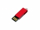 USB 2.0- флешка мини на 16 Гб с мини чипом в цветном корпусе, красный - 1