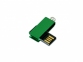 USB 2.0- флешка мини на 16 Гб с мини чипом в цветном корпусе, зеленый - 2