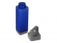 Бутылка для воды «Balk», soft-touch , синий/серый, поликарбонат - 1