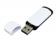 USB 2.0- флешка на 32 Гб с цветными вставками, белый/черный - 1