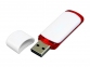 USB 2.0- флешка на 32 Гб с цветными вставками, белый/красный - 1