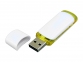USB 2.0- флешка на 64 Гб с цветными вставками, белый/желтый - 1