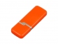 USB 2.0- флешка на 32 Гб с оригинальным колпачком, оранжевый - 2