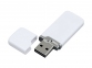 USB 2.0- флешка на 64 Гб с оригинальным колпачком, белый - 1