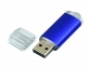 USB 2.0- флешка на 32 Гб с прозрачным колпачком, синий - 1