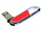 USB 2.0- флешка на 64 Гб в виде карабина, красный/серебристый - 1
