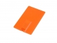USB 2.0- флешка на 32 Гб в виде пластиковой карты, красный - 2