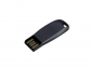 USB 2.0- флешка на 64 Гб компактная с мини чипом и овальным отверстием, антрацит - 1