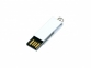 USB 2.0- флешка мини на 32 Гб с мини чипом в цветном корпусе, белый - 1
