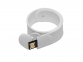 USB 2.0- флешка на 64 Гб в виде браслета, белый - 1
