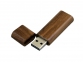 USB 2.0- флешка на 32 Гб эргономичной прямоугольной формы с округленными краями, коричневый - 1