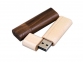 USB 2.0- флешка на 32 Гб эргономичной прямоугольной формы с округленными краями, коричневый - 2