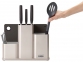 Органайзер для кухонной утвари «CounterStore», белый, черный, АБС пластик, ПП пластик, силикон, ТРП пластик - 3
