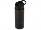 Бутылка для воды «Speedy», черный, пластик - 1