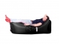 Надувной диван «Биван 2.0», черный, высококачественный полиэстер - 3