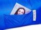 Надувной диван «Биван 2.0», синий, высококачественный полиэстер - 4