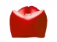 Надувной диван «Биван 2.0», красный, высококачественный полиэстер - 1