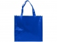 Ламинированная сумка для покупок, ярко-синий, ламинированный нетканый полипропилен - 1