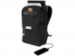 Рюкзак «Cason» для ноутбука 15", темно-серый, полиэстер - 3