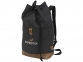 Рюкзак «Campster», темно-серый/коричневый, смесь шерстяной и полиэстеровой ткани - 4