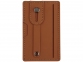 Бумажник для телефона с защитой RFID, коричневый, ПУ кожа - 1