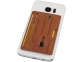 Бумажник для телефона с защитой RFID, коричневый, ПУ кожа - 5