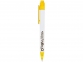 Ручка пластиковая шариковая «Calypso», желтый, АБС пластик - 1
