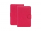 Чехол универсальный для планшета 7", розовый, полиуретан, вельвет - 1