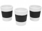 Набор горшочков для растений «Chalk pots», белый, черный, керамика - 1