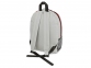 Рюкзак «Джек», светло-серый/красный, полиэстер 600D - 1