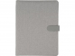 Папка для документов «Route», светло-серый, полиэстер, ПВХ - 2