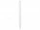 Ручка пластиковая шариковая Pigra P01, белый, пластик - 3