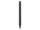 Ручка пластиковая шариковая Pigra P01 «софт-тач», черный, пластик - 3