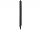 Ручка пластиковая шариковая Pigra P01 «софт-тач», черный, пластик - 2