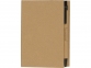 Канцелярский набор для записей «Stick box», натуральный, картон, бумага, дерево - 2