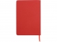 Блокнот А5 «Magnet» soft-touch с магнитным держателем для ручки, красный, полиуретан - 4