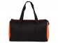 Спортивная сумка «Master», черный/оранжевый, 100% полиэстер - 3