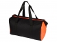 Спортивная сумка «Master», черный/оранжевый, 100% полиэстер - 1