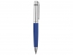 Ручка металлическая шариковая «Антей», синий/серебристый, искусственная кожа/металл - 2