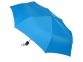 Зонт складной «Columbus», голубой, купол- полиэстер, каркас-сталь, спицы- сталь, ручка- пластик - 1