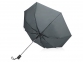 Зонт складной «Irvine», серый, купол- эпонж, каркас-сталь, спицы- фибергласс, ручка-пластик с покрытием соф-тач - 2